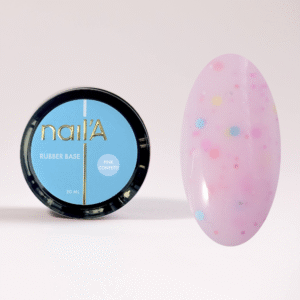 Rubber Baza Pink Confetti