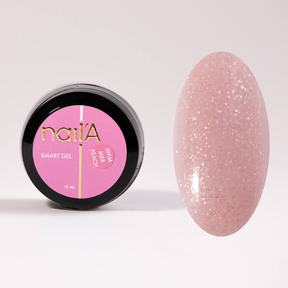 SMART ŻEL 15ML SHIMMER PEACH