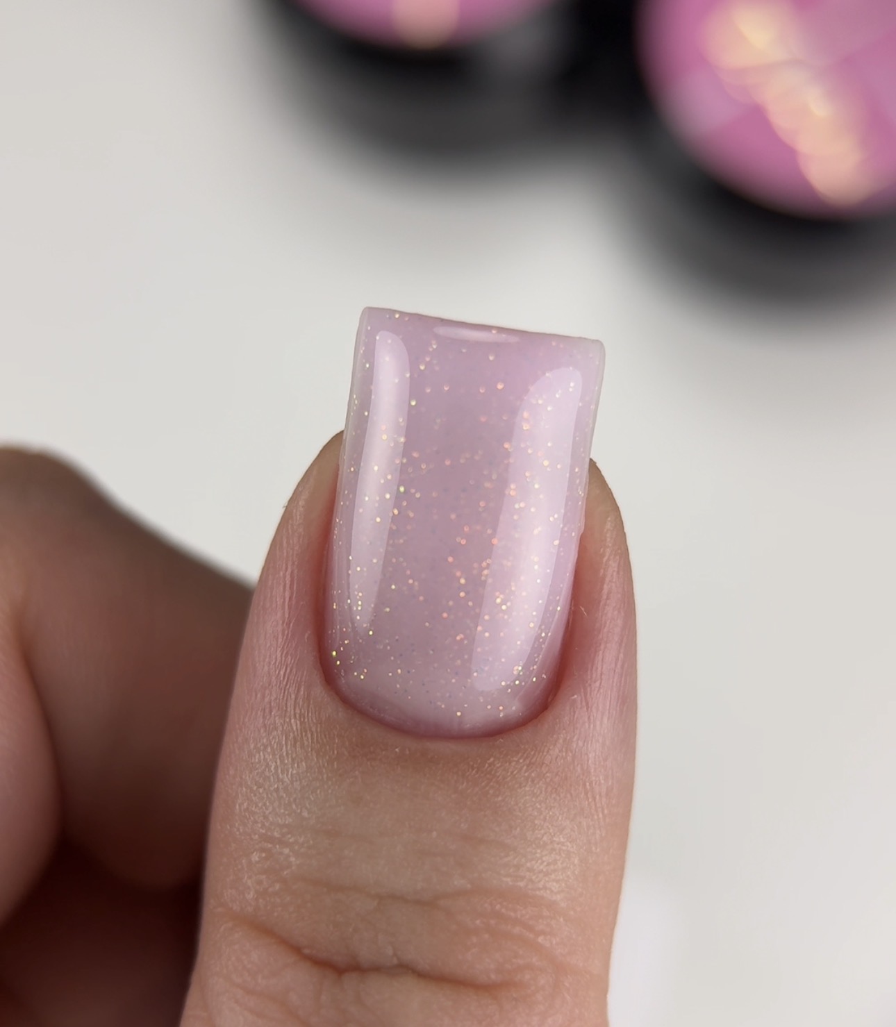Smart Gel Sparkling Pink - Image 3