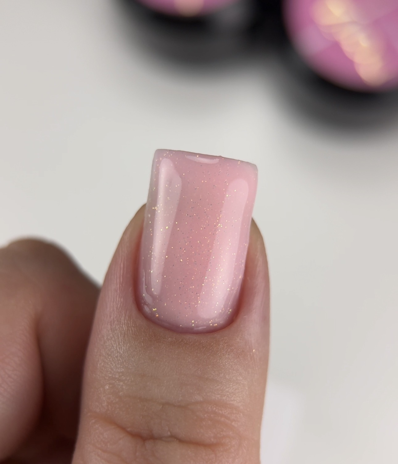Smart Gel Peach Sparkle - obrazek 7