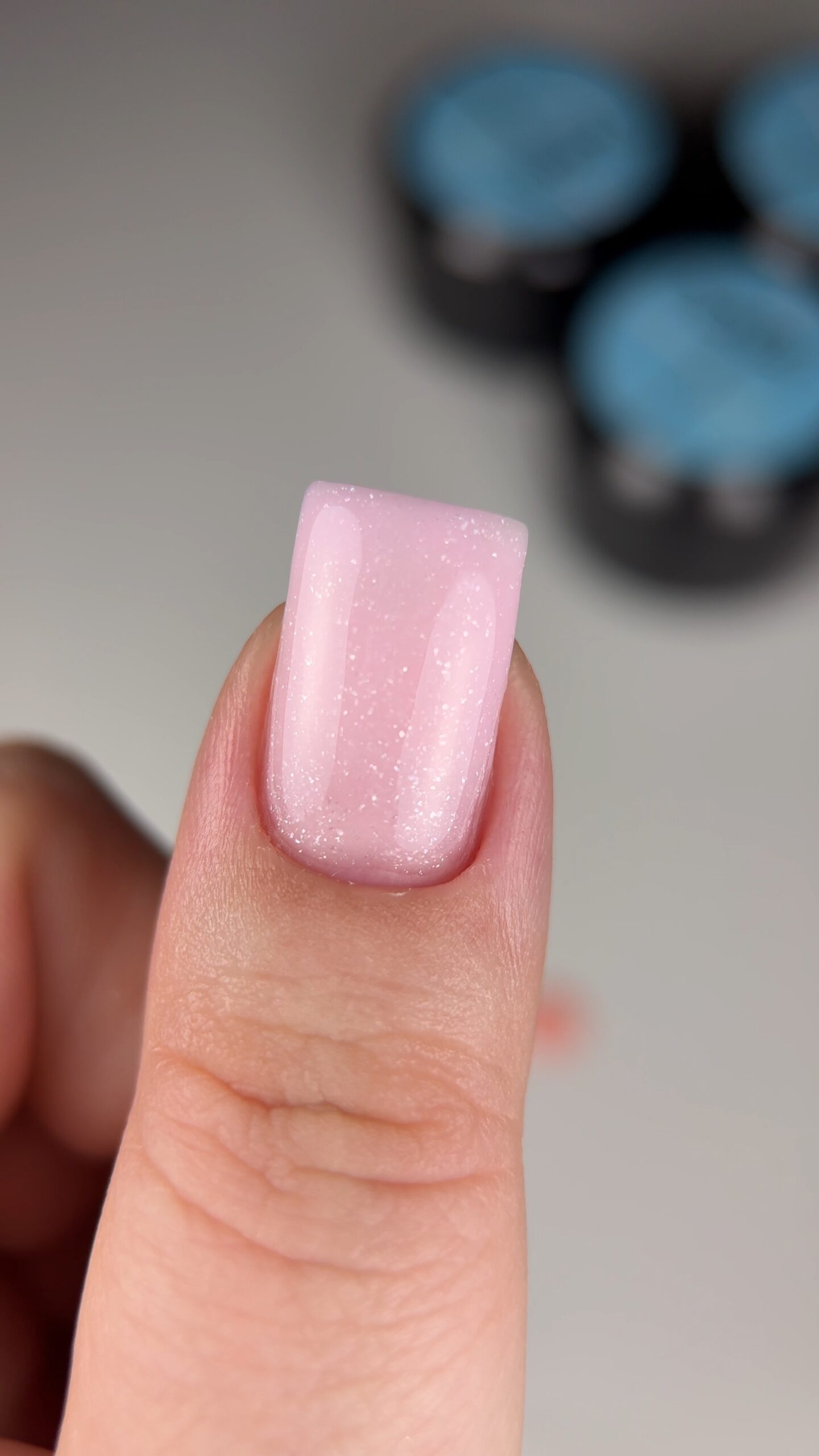 Rubber Baza Rose Shimmer - obrazek 3