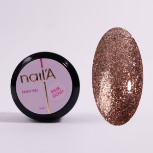 Żel farbka Pink Gold, 5 ml